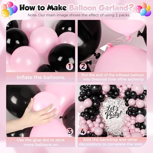 165Pcs Christmas Balloon Arch Garland Kit with Xmas Red White Green Gold Latex Balloons Gift Box Candy Cane Star Foil Balloons Arch Kit for Christmas New Year Party Birthday Party Decorations