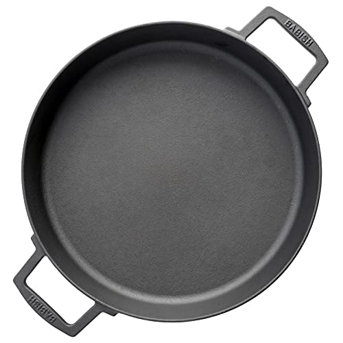 Babish Cast Iron Preseasoned Skillet, 10-Inch