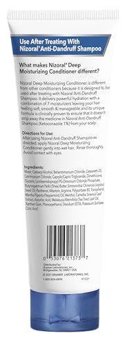 Nizoral Anti-Dandruff Shampoo, 7 Oz + Deep Moisturizing Conditioner, 9.4 Oz Bundle