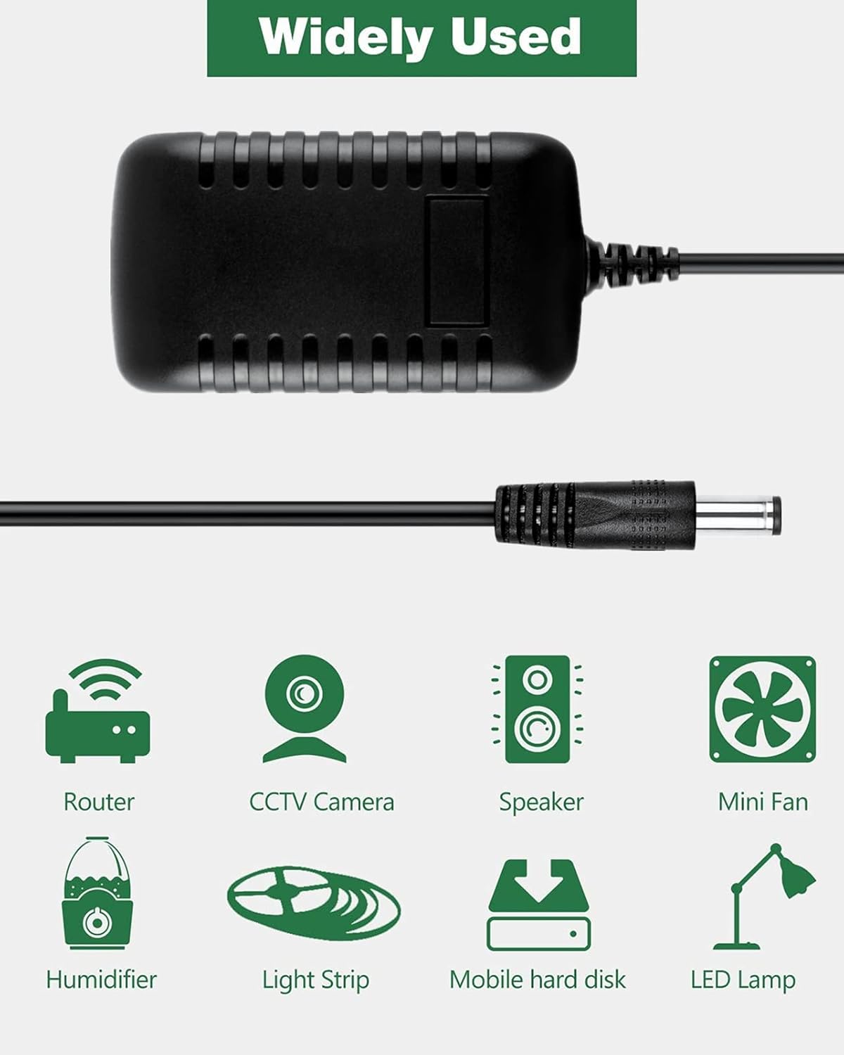 9V AC Adapter Charger Compatible with Zoom Effects MS-100BT MRS-4 MRS-8 Guitar Pedal Power Supply 8 Way Daisy Chain Cable Cord